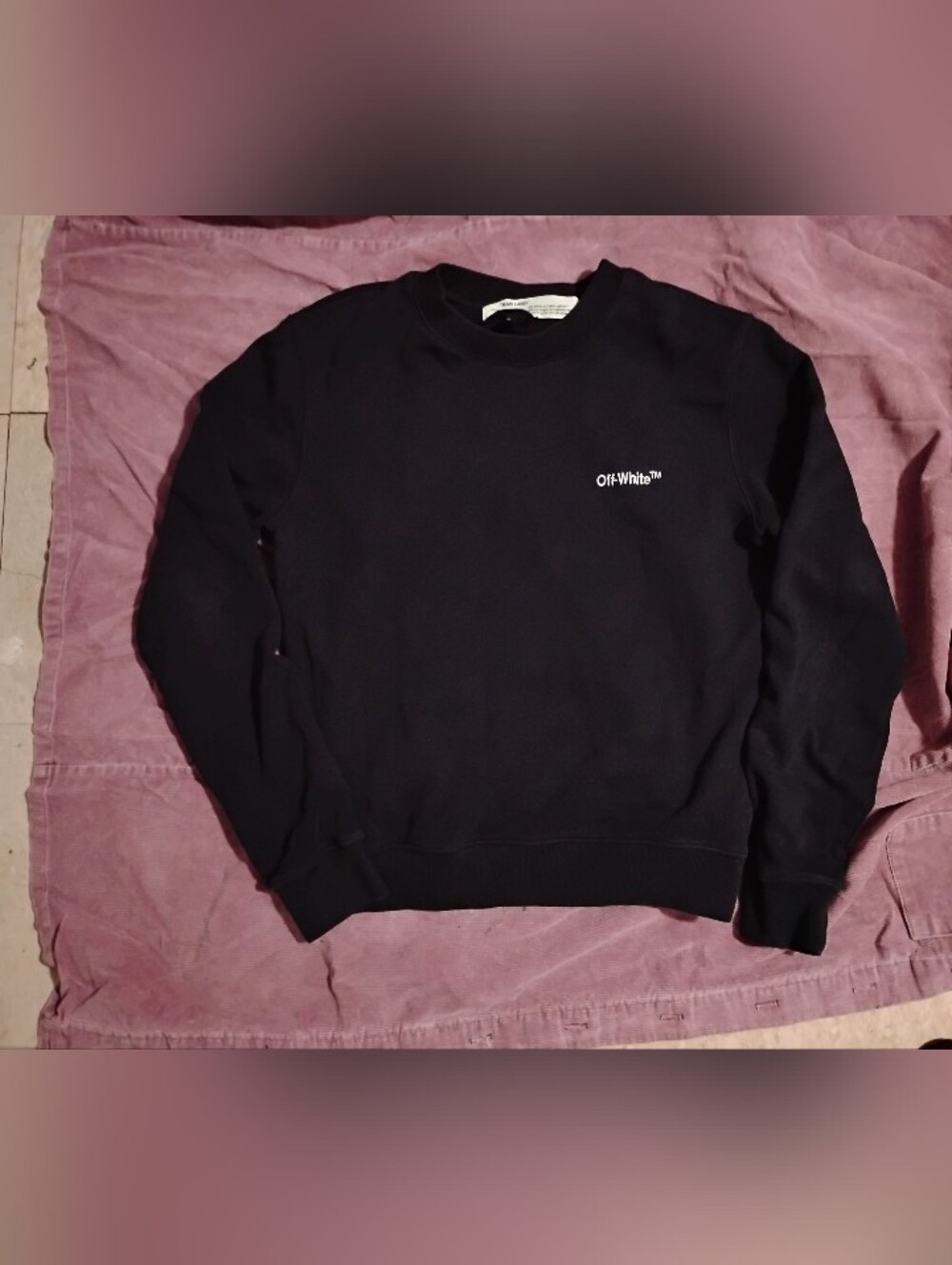 Off-White 2013 Fall/Winter  Black Crewneck